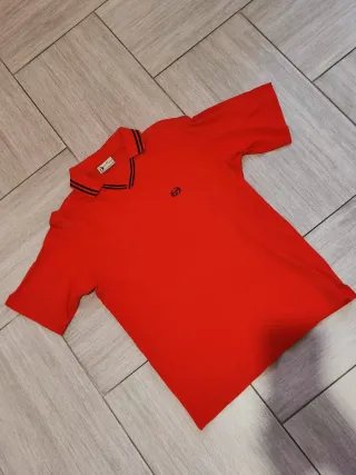 Polo uomo Sergio Tacchini colore rosso, taglia S