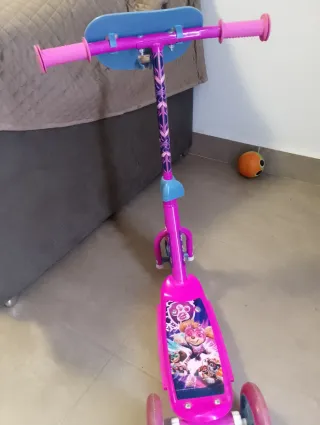 Patinete 3 Ruedas Patrulla Canina Rosa
