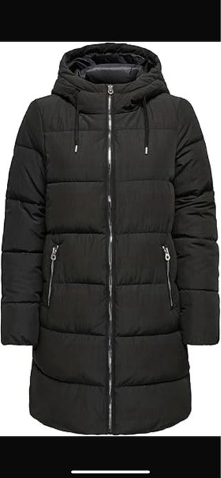 Abrigo largo Only negro talla XL