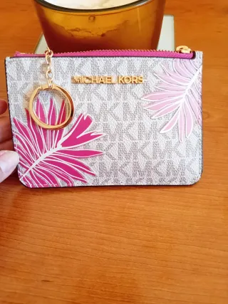 Cartera Tarjetero Michael Kors Floral
