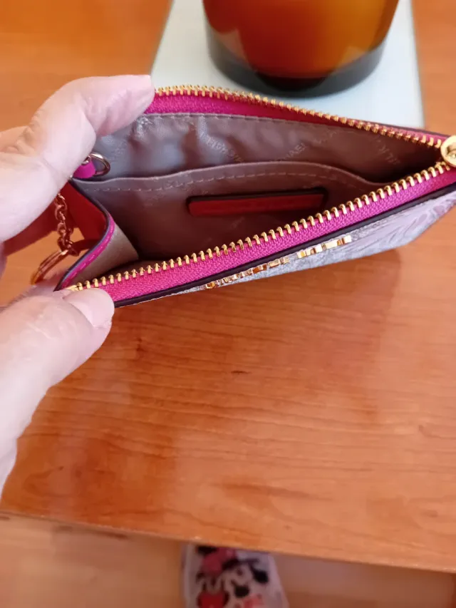 Cartera Tarjetero Michael Kors Floral