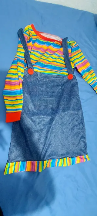 Disfraz Muñeca Asesina / Chucky Talla S