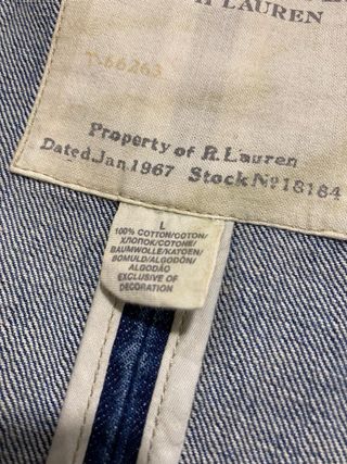 Chaqueta Marinera Ralph Lauren Azul