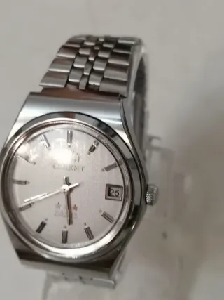 Reloj Automático Orient Plata Blanco