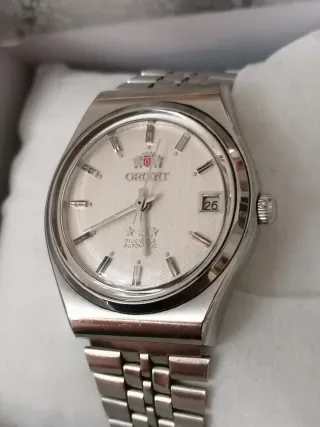 Reloj Automático Orient Plata Blanco