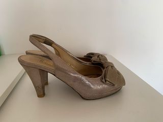 Zapatos de tacón LODI dorados talla 36