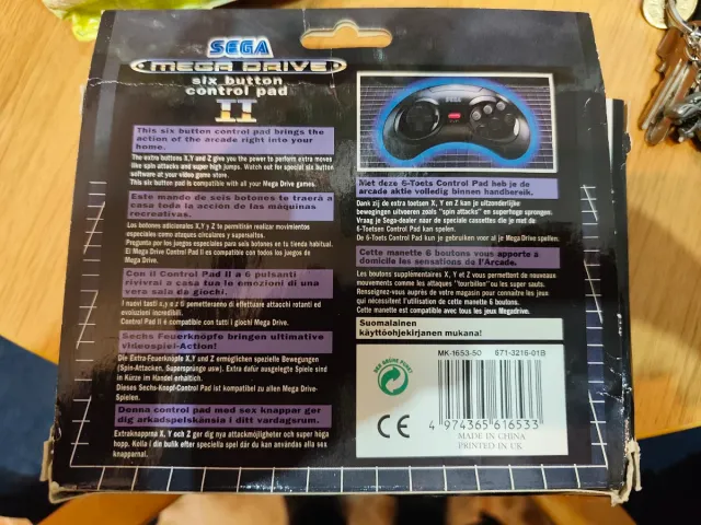 Controle Sega Mega Drive II