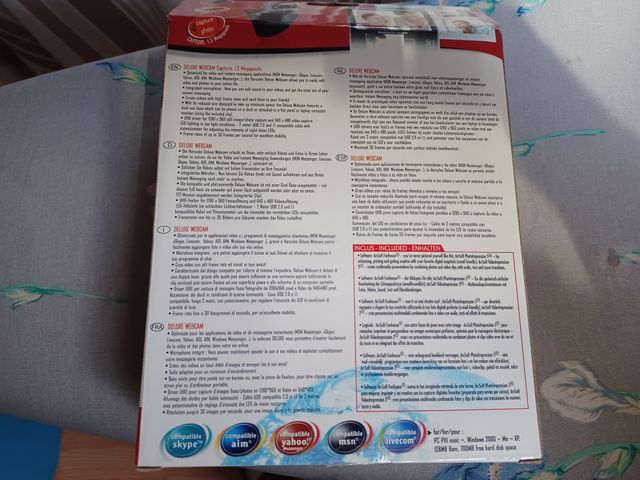 Webcam a estrenar con micrófono integrado