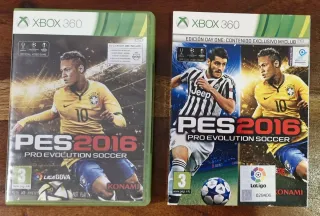 🇪🇦 Lote 4 Juegos fútbol PES para Xbox 360