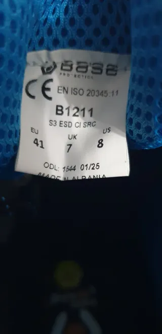 Scarpe da lavoro antinfortunistiche Base numero 41