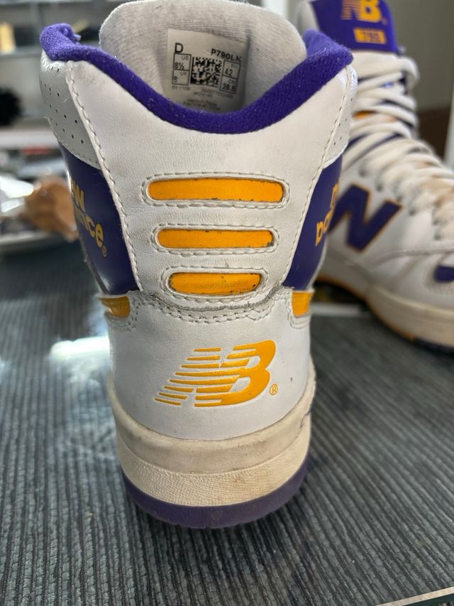 Zapatillas New Balance 790 Baloncesto Morado Blanc