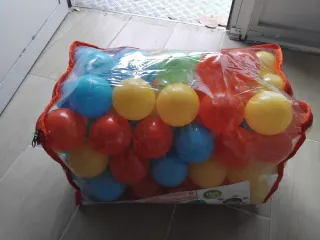 Bolsa de pelotas infantiles