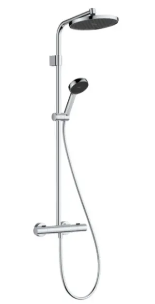 Ducha termostática cromada..