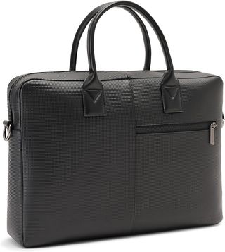 Borsello uomo DAVIDOFF PARIS in pelle nera