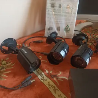 Kit 4 telecamere DVR monitor