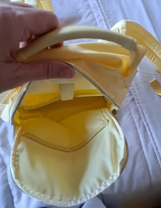 Bolso Mochila Amarillo