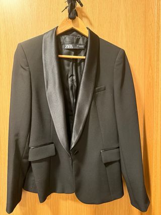 Traje de fiesta Zara negro mujer