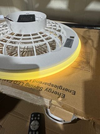 Lámpara Ventilador LED Colores