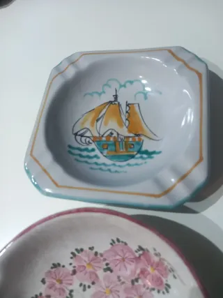 2 Posacenere Ceramica Anni '60