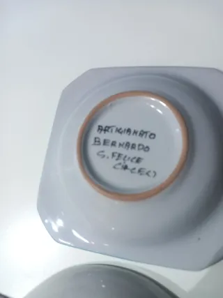 2 Posacenere Ceramica Anni '60