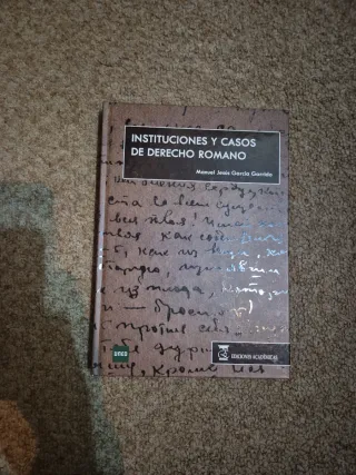 Instituciones y casos de derecho romano. (Spani...