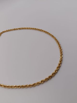 Cadena Oro 18k - Salomónica - 10,24gr - 50 cm