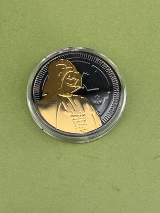 Moneda Niue Darth Vader 2017 Plata, Rutenio y Oro