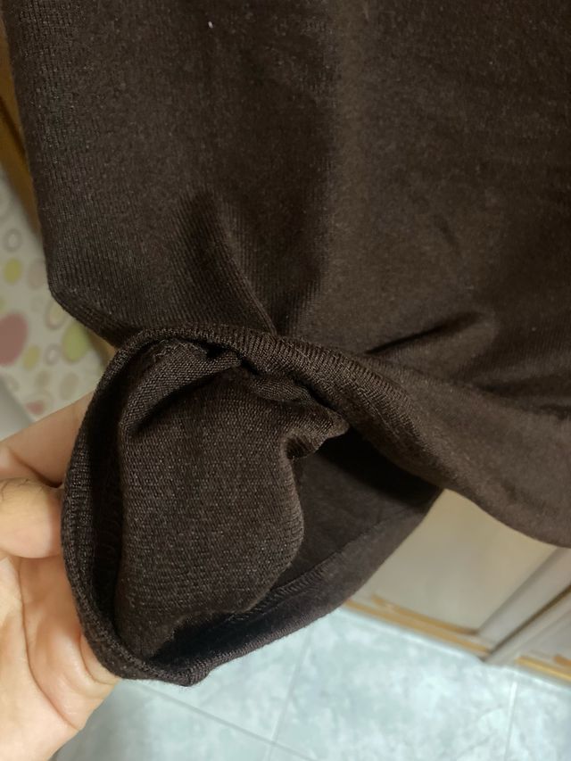 Vestido corto SHEIN marrón