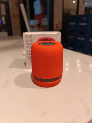 Altavoz Bluetooth Rojo