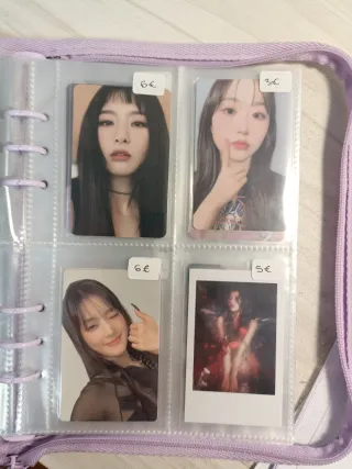 Photocards K-Pop Oficiales (varios grupos)