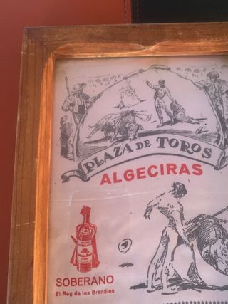 Cartel 1956 Taurino Algeciras
