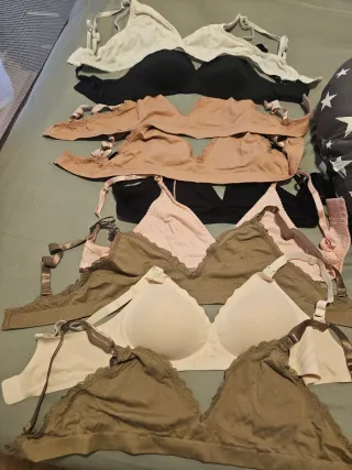 Lote Sujetadores Lactancia Talla M