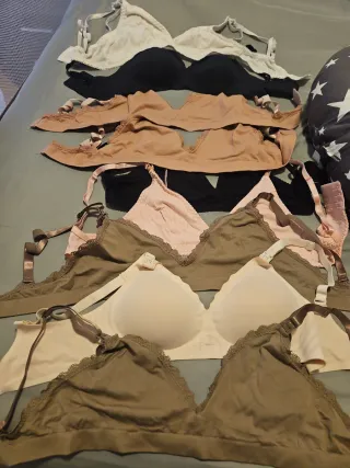 Lote Sujetadores Lactancia Talla M