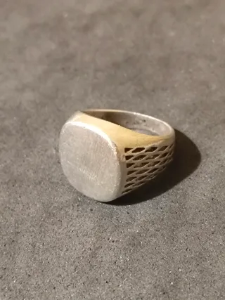 Anillo Sello de Plata