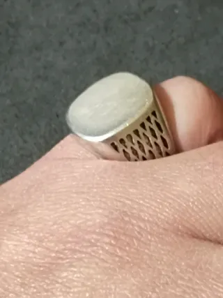 Anillo Sello de Plata