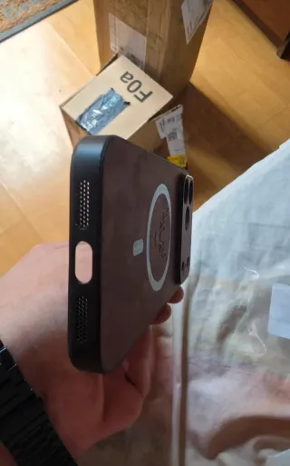 Funda iPhone 17 Pro Max con Magsafe Cuero Marrón