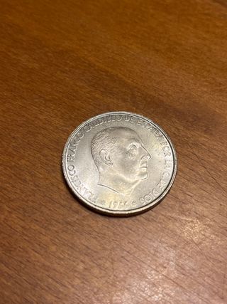 Moneda 100 Pesetas 1966 Franco