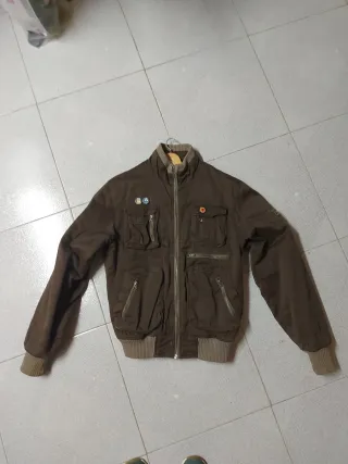 Cazadora bomber militar aviador