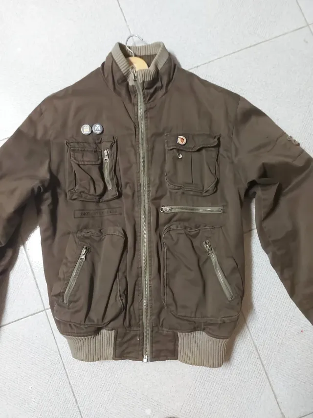 Cazadora bomber militar aviador