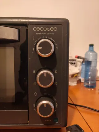Horno Cecotec Negro Bake&Toast 650 Gyro