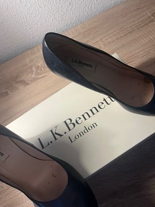 Tacones L.K. Bennett Azul Marino