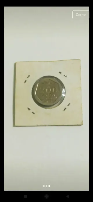 200 ptas Juan Carlos I 1986 sin circular