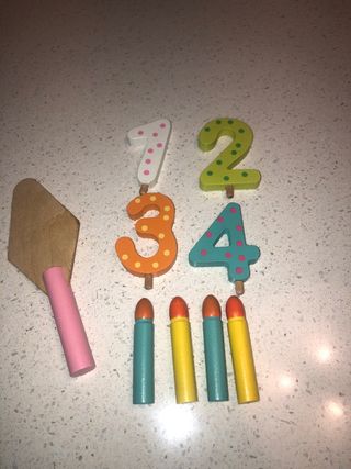 Tarta de Cumpleaños Madera Juguete