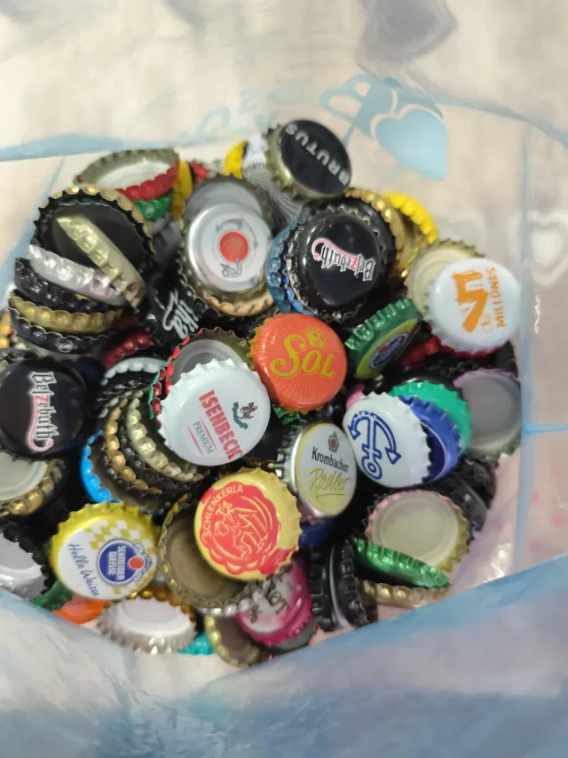 Lote de Chapas de Cervejas Variadas