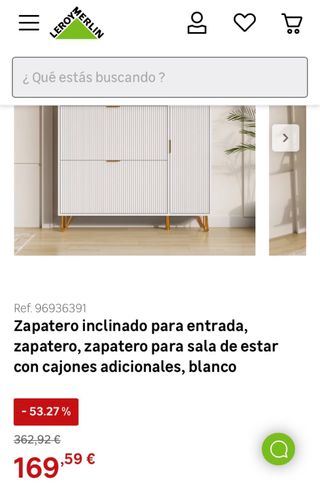 Zapatero Blanco NUEVO