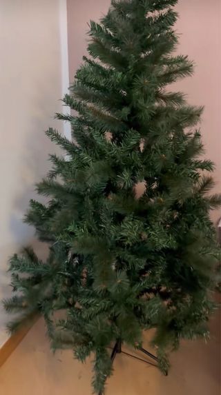 Árbol de Navidad 180c verde artificial