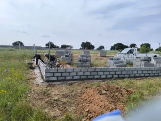 Muros bloques de hormigón