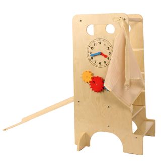 TORRE DI APPRENDIMENTO MONTESSORI IN LEGNO