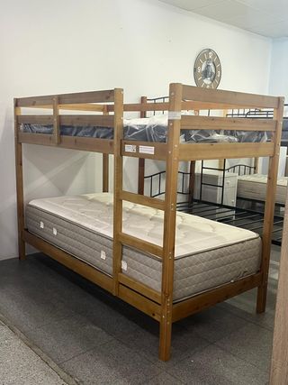 Litera doble de madera 90X190 NUEVA