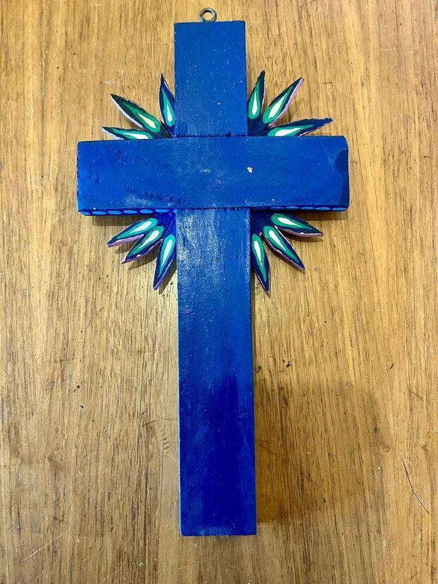 Croce artigianale in legno OAXACA Messico